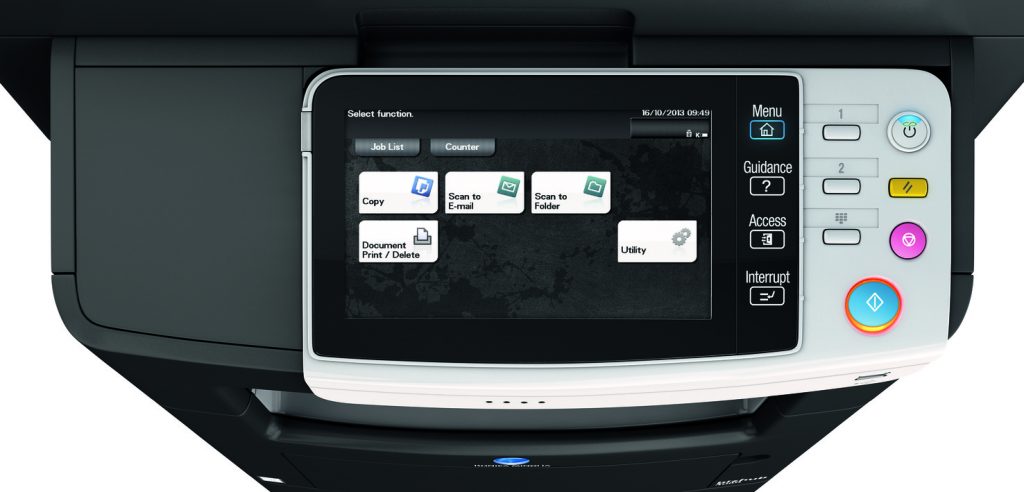 bizhub 4050 PANEL RZ 4c 150dpi