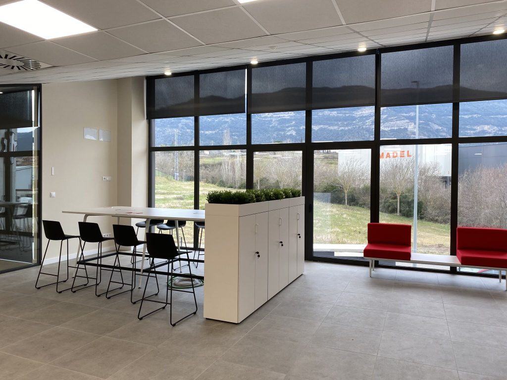 Oficina ben distribuïda per tenir bona experiència en el lloc de treball