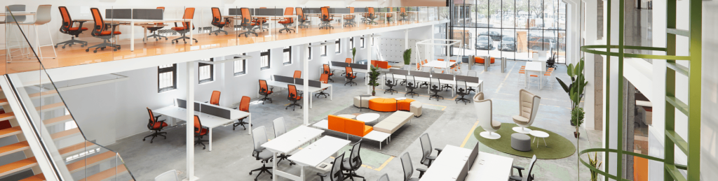 Disseny d'una oficina modular amb diferents compartiments